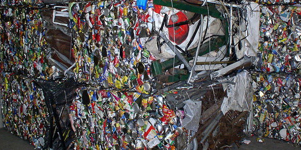 scrap metal baler